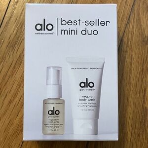 ALO Yoga Best-Seller Mini Duo - Magnesium Reset Spray & Mega-C Body Wash